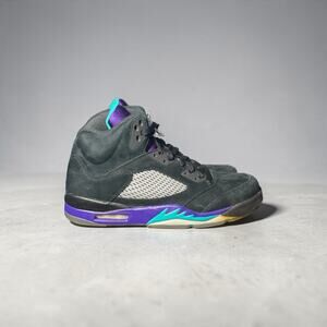 Air Jordan 5 Retro Black Grape '13 Size 12 OG All Receipt